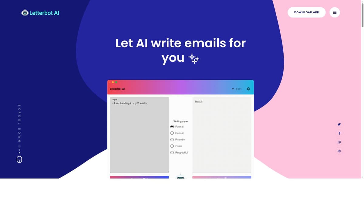 Letterbot AI