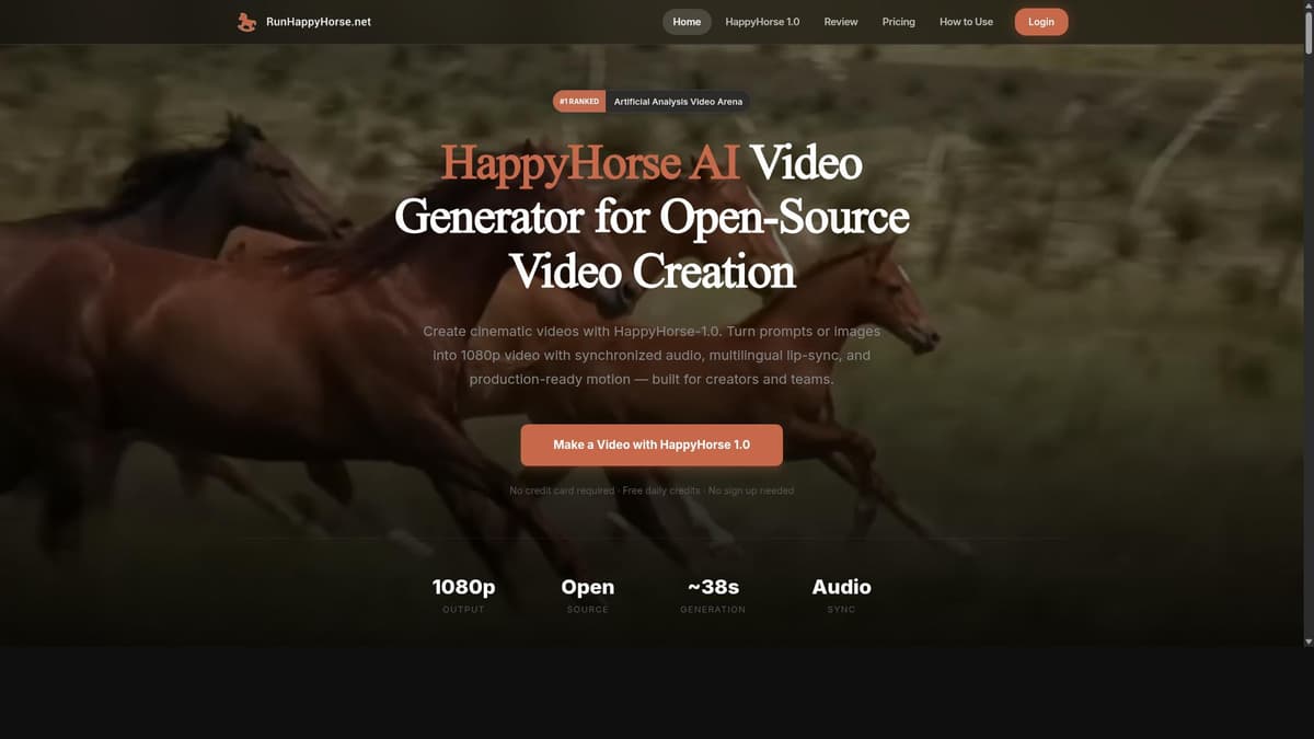 Happy Horse AI