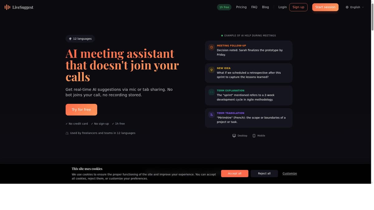 LiveSuggest