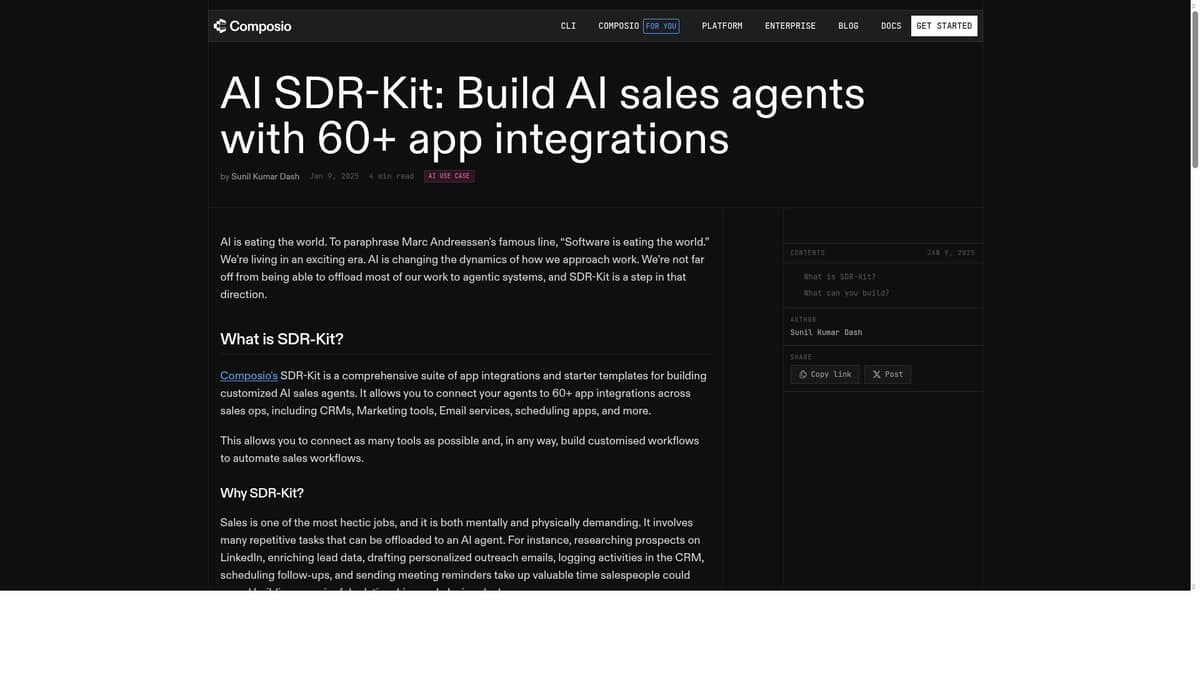 AI SDR-Kit