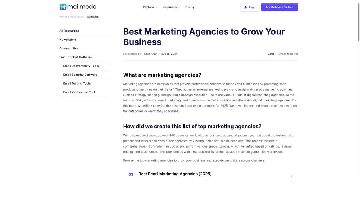 Agencies Assemble